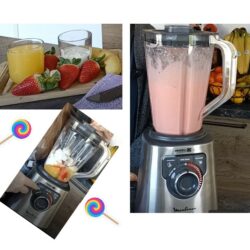 recette de smoothie onctueux banane fraises