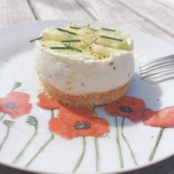 recette de cheesecake salé au concombre