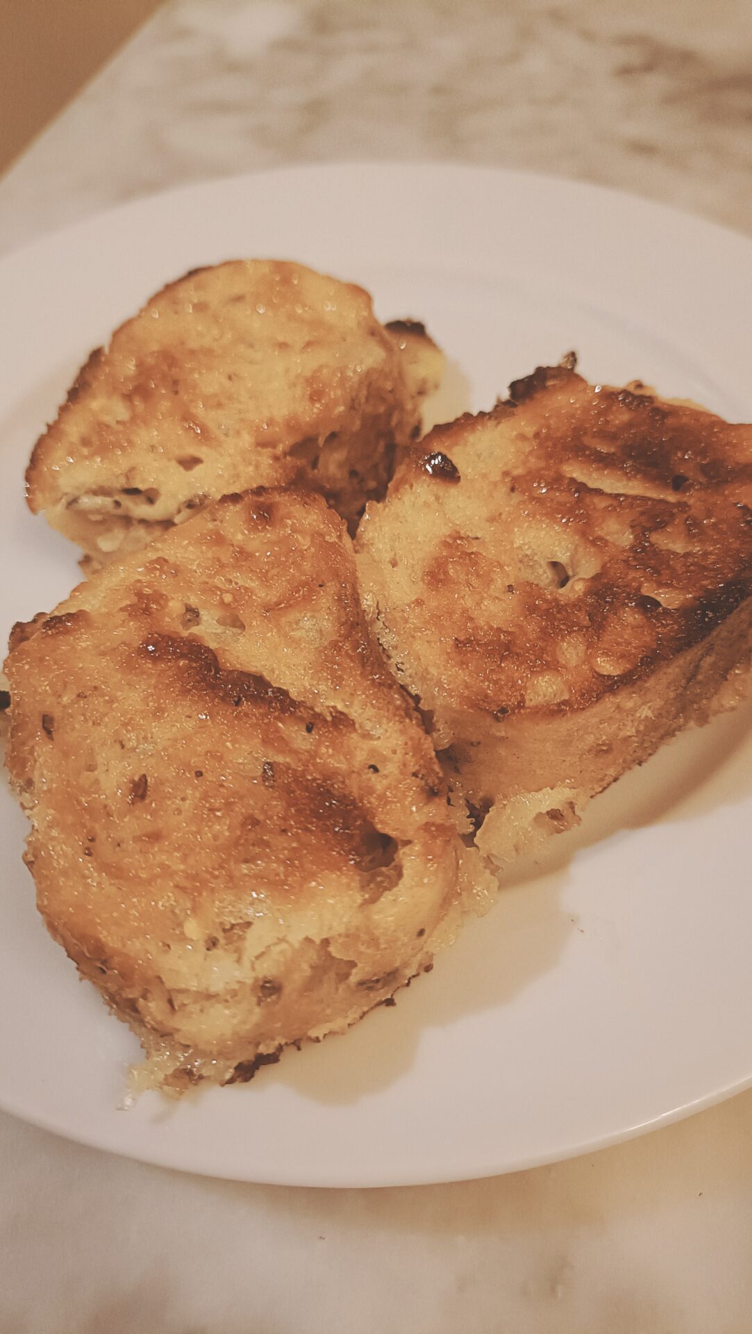 Recette de pain perdu au four